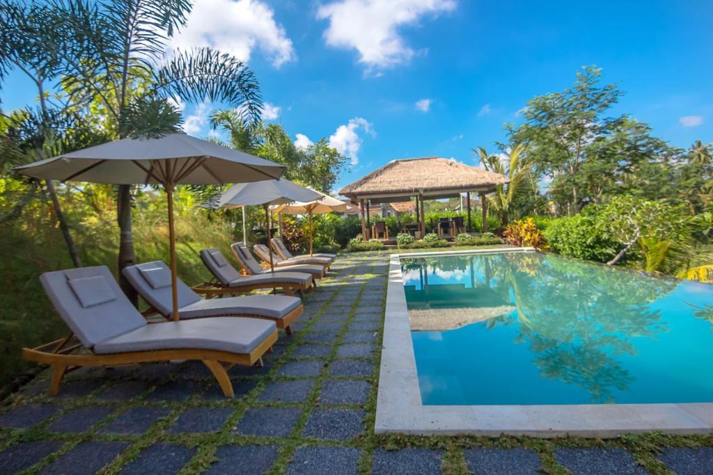 Villa Shantiasa Bali Сідемен Екстер'єр фото